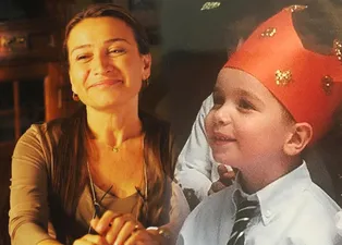 Tıpatıp aynısı: Demet Akbağ’ın oğlu Ali koca delikanlı oldu