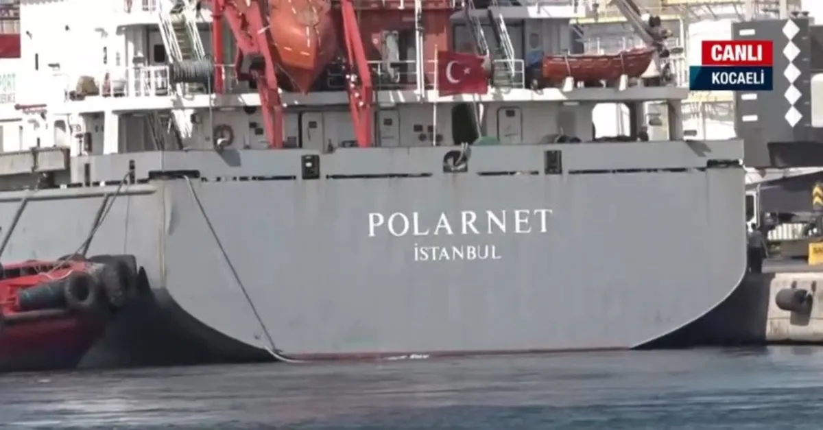 Polarnet Derince Limanı’nda