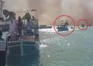Yangın otellere yaklaştı! Müşteriler teknelerle tahliye edildi