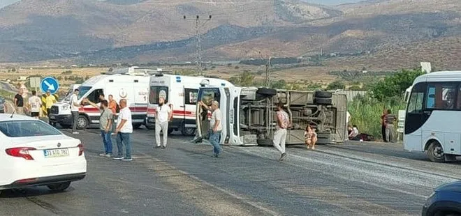 Karşı şeride geçen işçi otobüsü dehşet saçtı! Mersin’de zincirleme kaza: 2 ölü, 35 yaralı