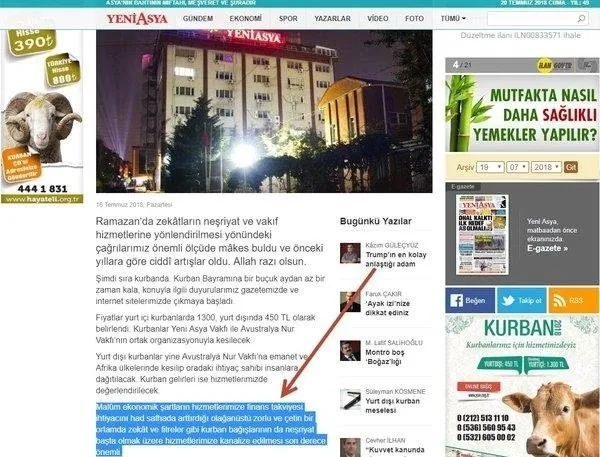 Kripto FETÖ’cü YeniAsya’da Kazım Güleçyüz ve İbrahim Özdabak’a hapis cezası