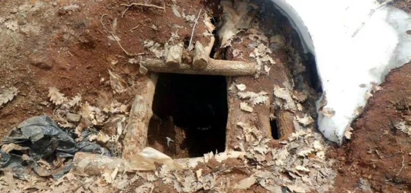Bingöl'de teröristlere ait iki sığınak bulundu