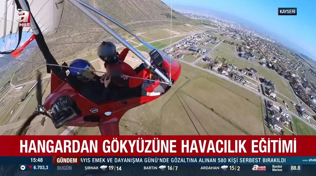 Hangardan gökyüzüne havacılık eğitimi