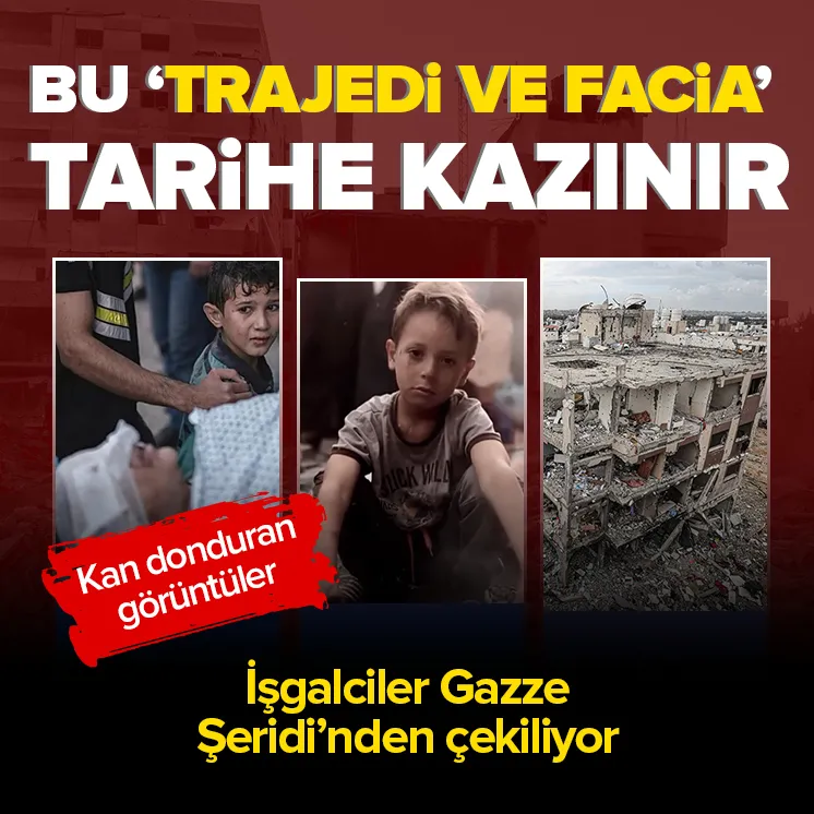 İşgalci İsrailin bıraktığı trajedi ve facia