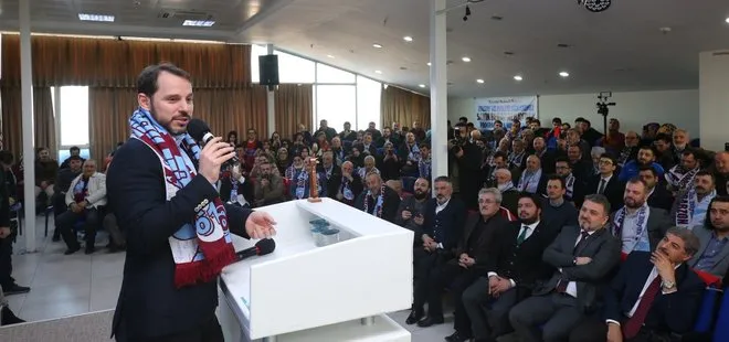 Bakan Berat Albayrak Esenyurt’ta Trabzonlu vatandaşlar ile buluştu
