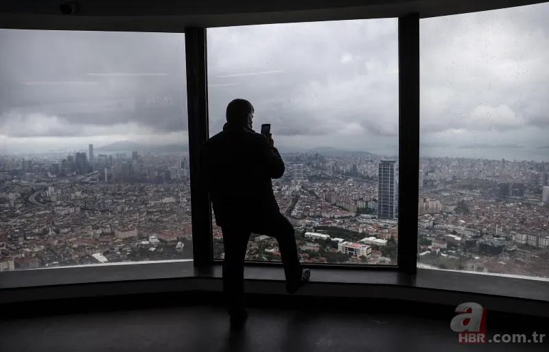 Çamlıca Kulesi'nde bir ilk! Yerden 169 metre yükseklikte evlilik teklifi 10