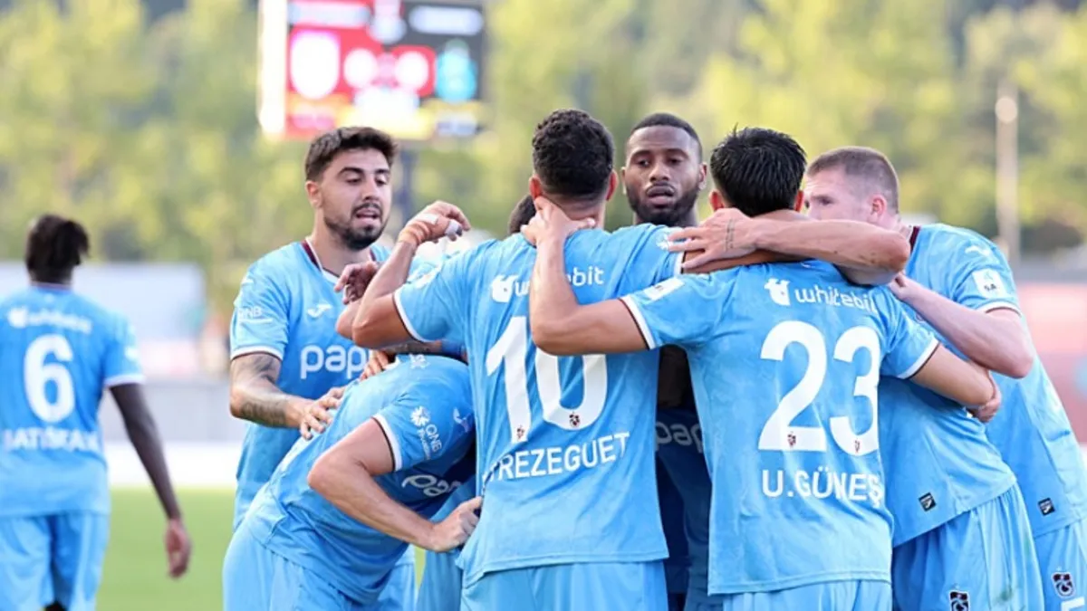 Tebrikler Trabzonspor! Ruzomberok'u 2-0 mağlup etti