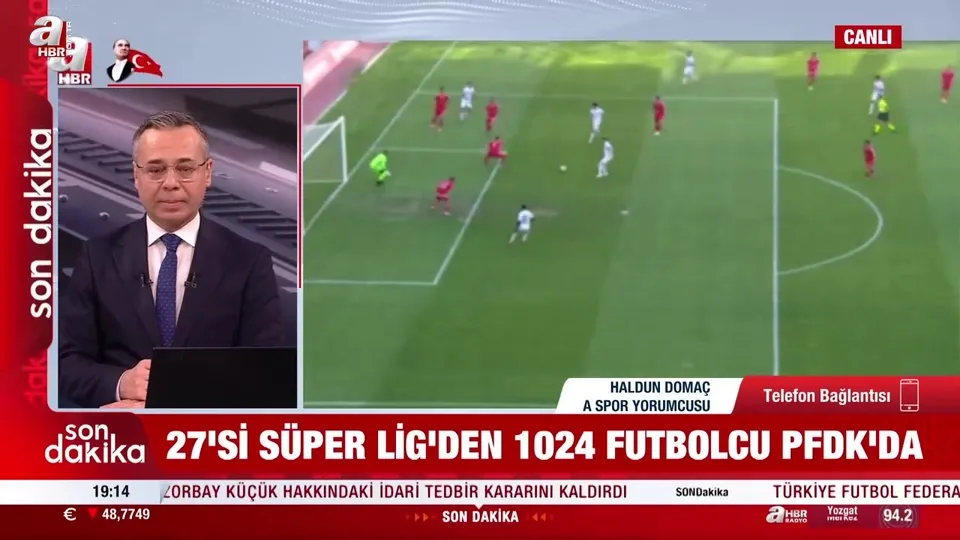 TFF temiz eller operasyonunu başlattı