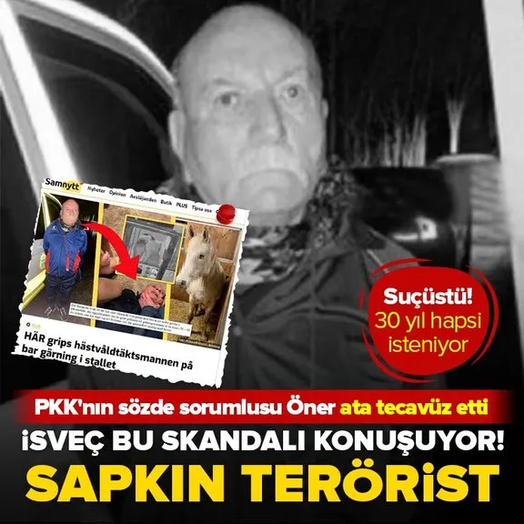 İsveç bu skandalı konuşuyor! Terör örgütü PKK’nın sözde Avrupa sorumlusu Senanik Öner ata tecavüz etti | 30 yıl hapsi isteniyor