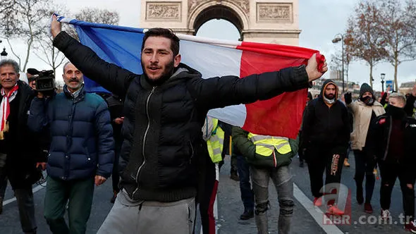 Fransa'da son dakika gelişmesi! Paris'te hayat durdu, gösteriler sürüyor 18