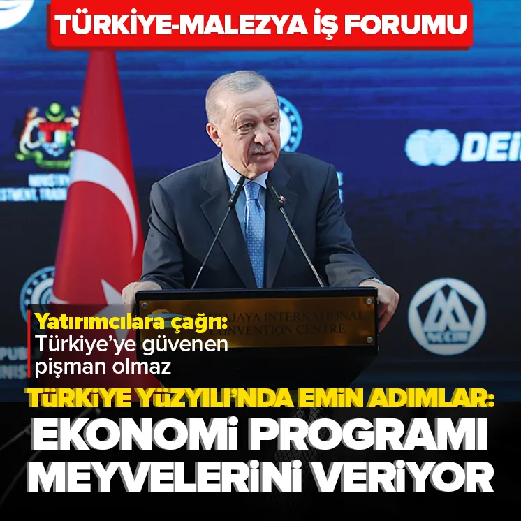 Başkan Erdoğan: Türkiye’ye güvenen pişman olmaz