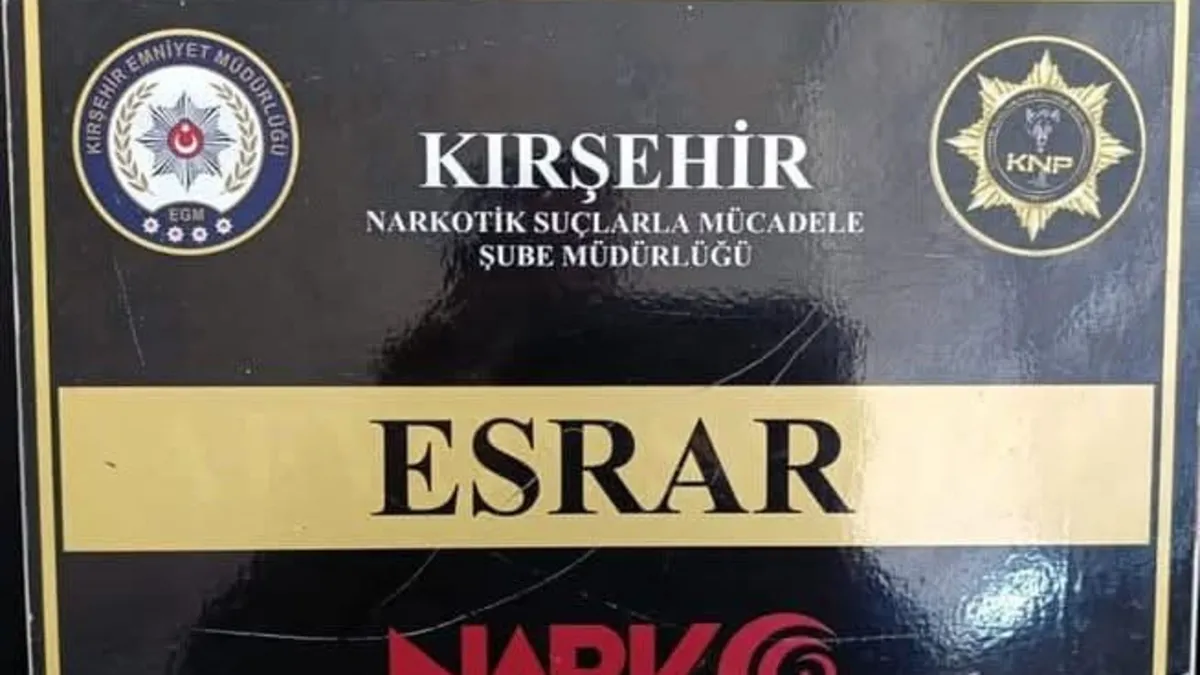 Kırşehir'de narkotik operasyonu: 10 şüpheliye işlem başlatıldı