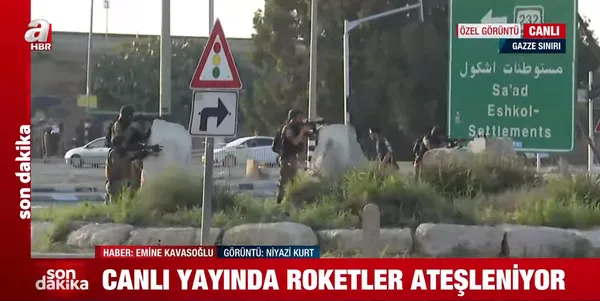 İsrail-Hamas savaşında 5. gününde | A Haber Hamas roketinin düştüğü yerde - 17