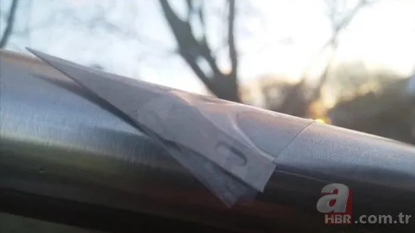 İnanılmaz gaddarlık… Kaydırağa jilet koydular! 1