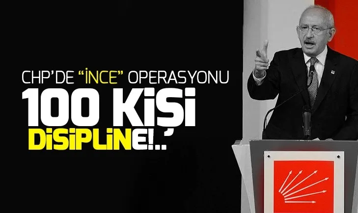 100 CHPli disipline gönderildi
