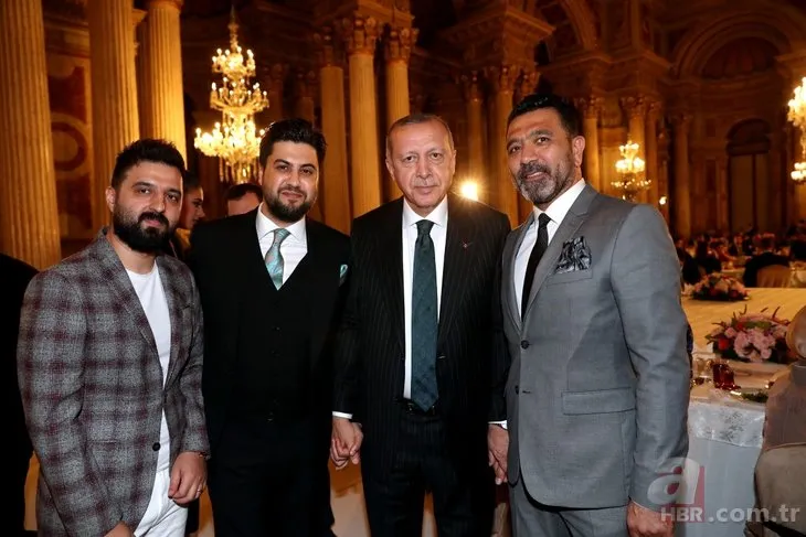 Başkan Erdoğan sanatçı ve sporcularla iftarda bir araya geldi