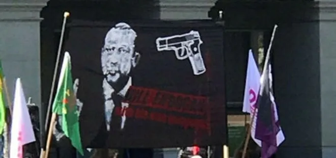 İSVİÇRE'DEN ERDOĞAN'I HEDEF GÖSTEREN PANKARTA SORUŞTURMA