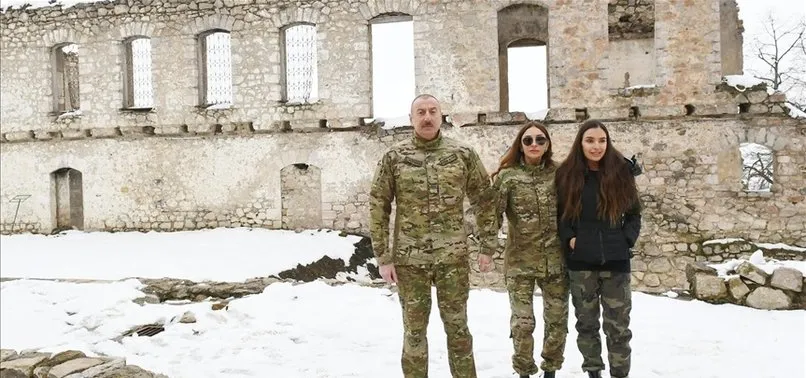 Azerbaycan Cumhurbaşkanı İlham Aliyev Fuzuli ve Hocavend'i ziyaret etti! Dünyaya Ermenistan çağrısı