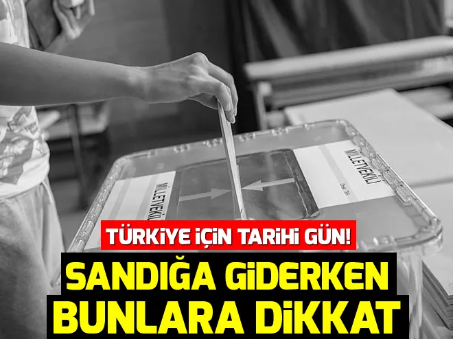 Türkiye tarihi seçim için sandık başında! (Seçimde kaç milyon seçmen oy kullanacak?) - 1