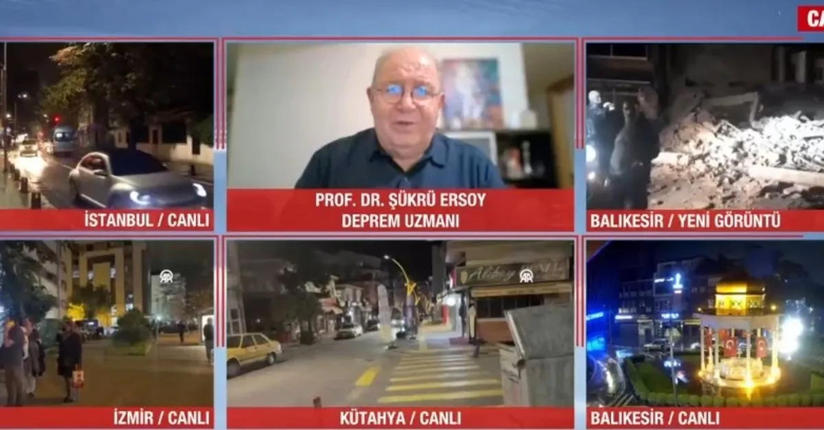 Balıkesir'de 6.1'lik korkutan deprem! A Haber ekipleri sahada