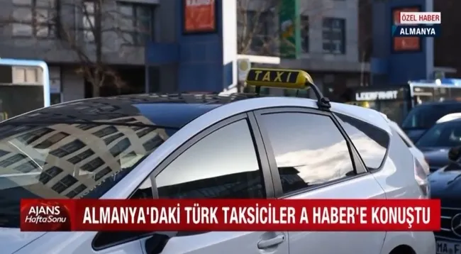 Almanya’daki Türk taksiciler A Haber’e konuştu: Pandemi işleri etkiledi, zor geçiniyoruz