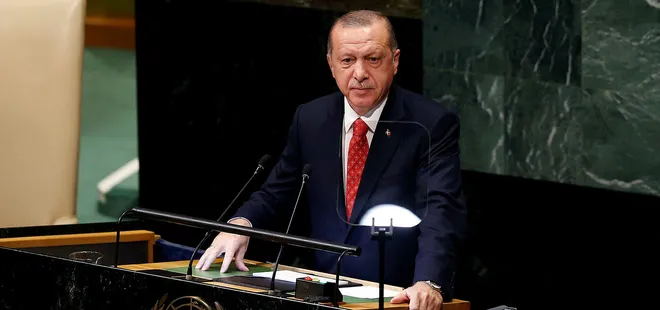 Başkan Erdoğan BM Genel Kurulu’nda konuştu