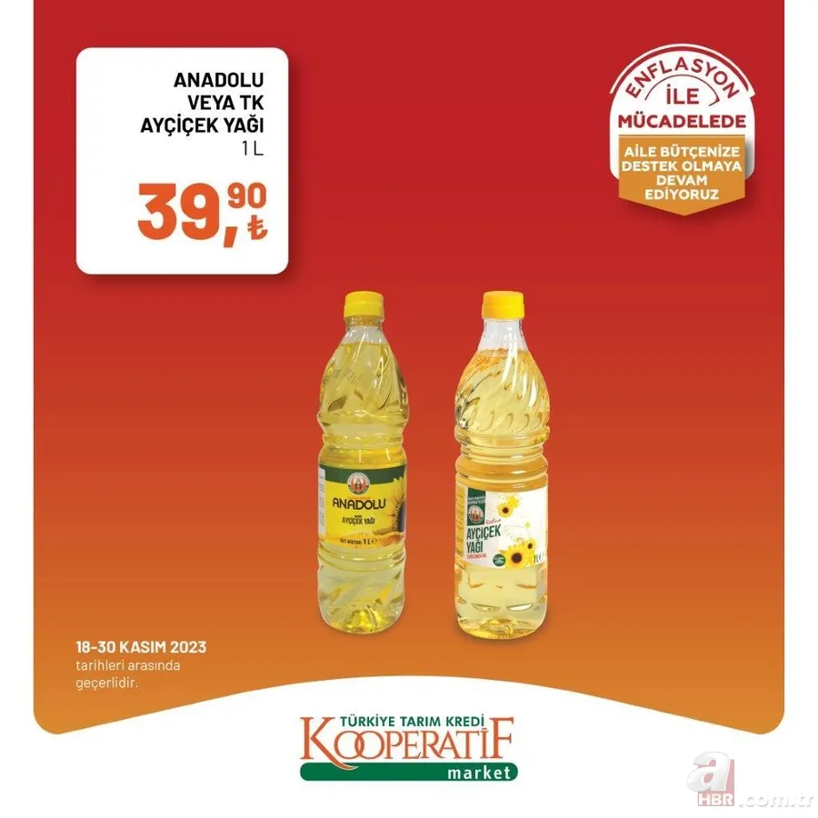 Tarım Kredi Market Kasım indirimleri bitiyor! Tost peyniri, sıvı deterjan, tuvalet kağıdı, domates salçası ve dana kıyma kaç TL’ye satılıyor? 15