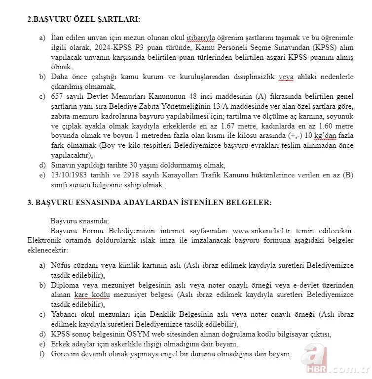 65 KPSS puanı ile onlarca memur alımı yapılıyor! İşte, başvuru tarihleri ve koşulları… 6
