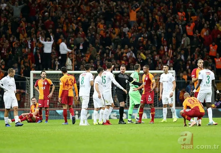 İşte kare kare Galatasaray-Konyaspor maçındaki penaltı pozisyonu