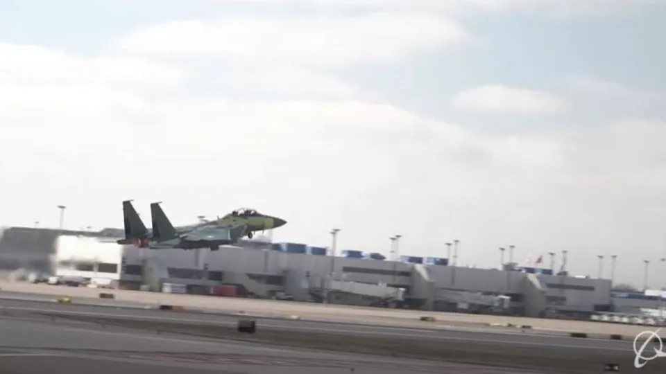 Son dakika: Gökyüzüne süzüldü! Boeing'in F-15EX savaş uçağından ilk uçuş