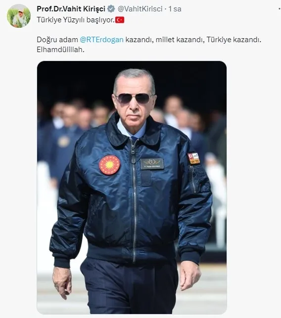 Zafer Başkan Erdoğan ve Türkiye’nin! Bakanlardan seçim değerlendirmesi