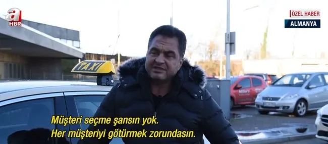Almanya’daki Türk taksiciler A Haber’e konuştu: Pandemi işleri etkiledi, zor geçiniyoruz