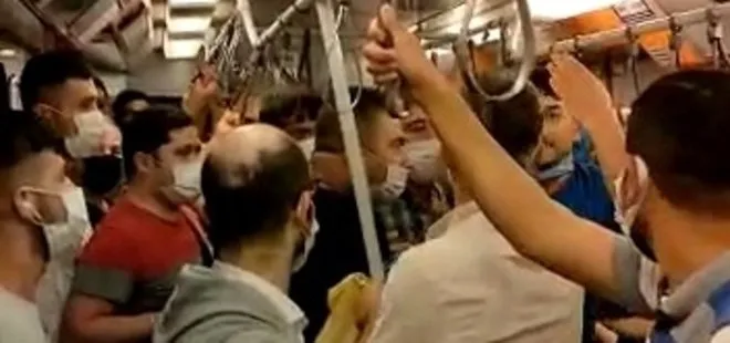 Metroda maske kavgası: Nefes almak için çıkardım