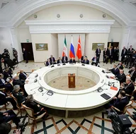 Erdoğan, Putin ve Ruhani zirvesinden kareler