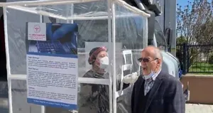 Mobil test! Mahalle mahalle geziyor