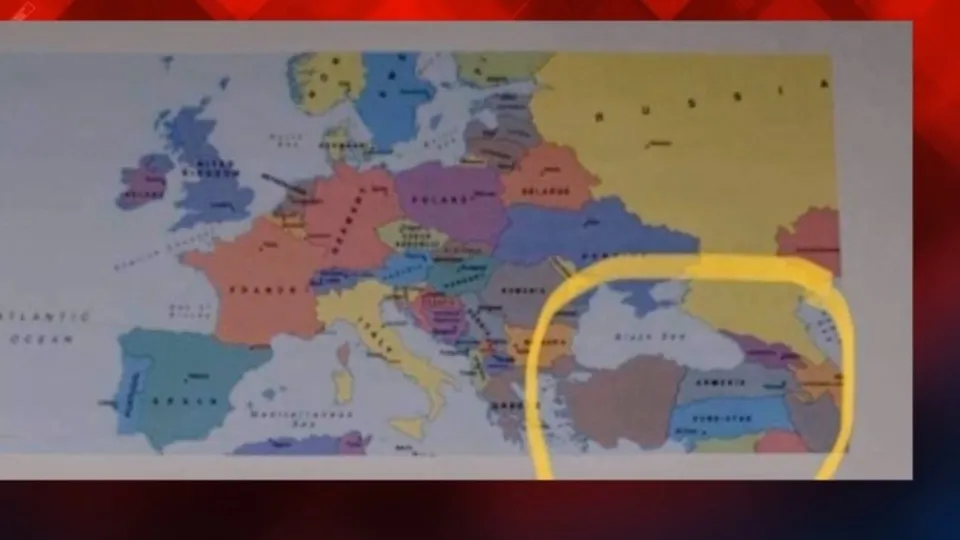 Hollanda okullarında Türkiye düşmanlığı! Kitaplarda Türkiye’yi parçalanmış gösterdiler