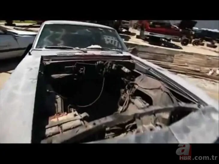 Hurda 1969 Camaro model aracı baştan yaptı! 'Yok artık' dedirten değişim!