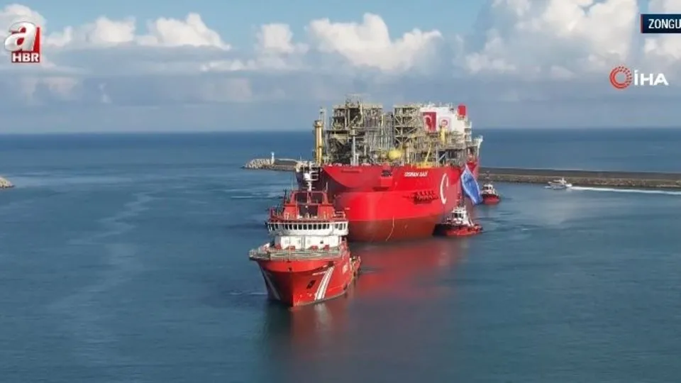 Türkiye’nin ilk yüzer doğal gaz platformu!