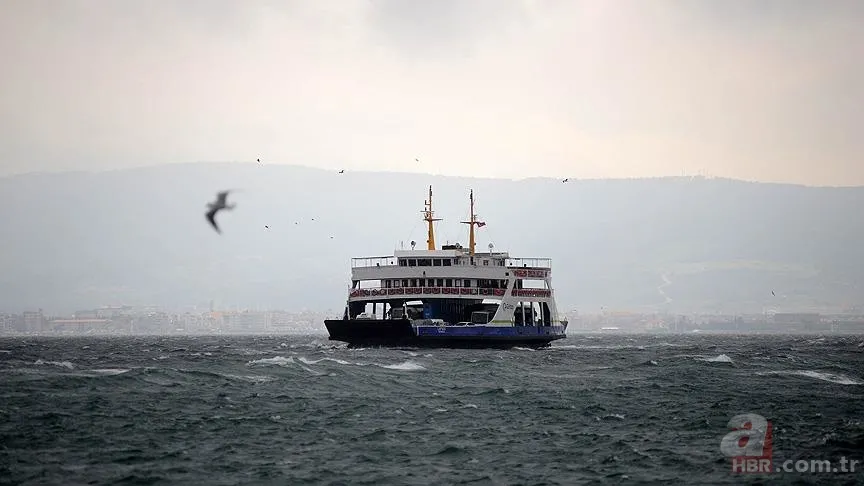 Bugün feribotlar çalışıyor mu, hangi seferler iptal edildi? 30 Nisan Çarşamba İDO-BUDO iptal edilen seferler listesi 5