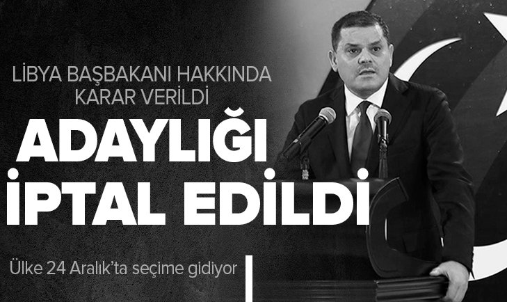 Libya’da Başbakan Dibeybeye yargıdan şok!