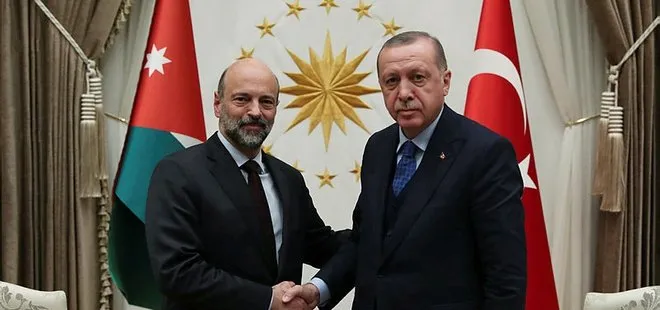 Son dakika: Başkan Erdoğan, Ürdün Başbakanı ve Savunma Bakanı Ömer er-Rezzaz’ı kabul etti