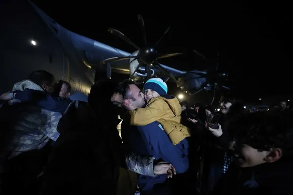 Koca Yusuf uçakları Ukrayna’dan Türkiye’ye döndü