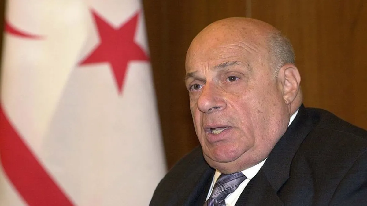 Dışişleri'nden Rauf Denktaş'a anma mesajı!