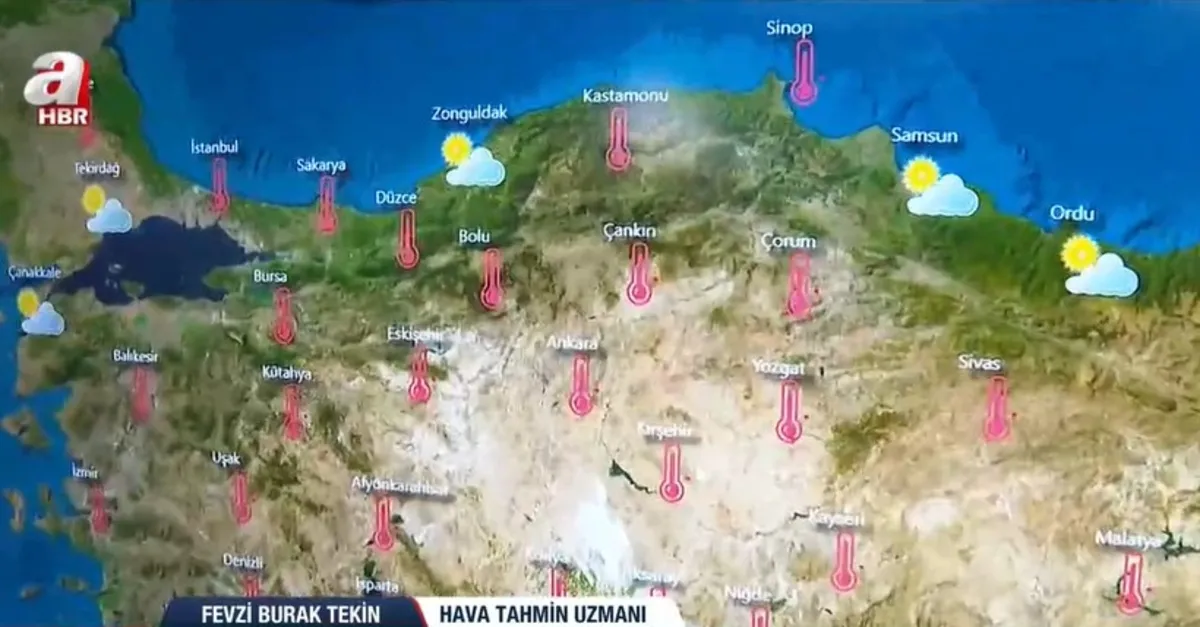 Yangın bölgesinde hava durumu nasıl olacak?