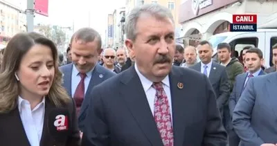 Yerel seçimlere doğru! BBP Genel Başkanı Mustafa Destici A Haber'de soruları yanıtladı