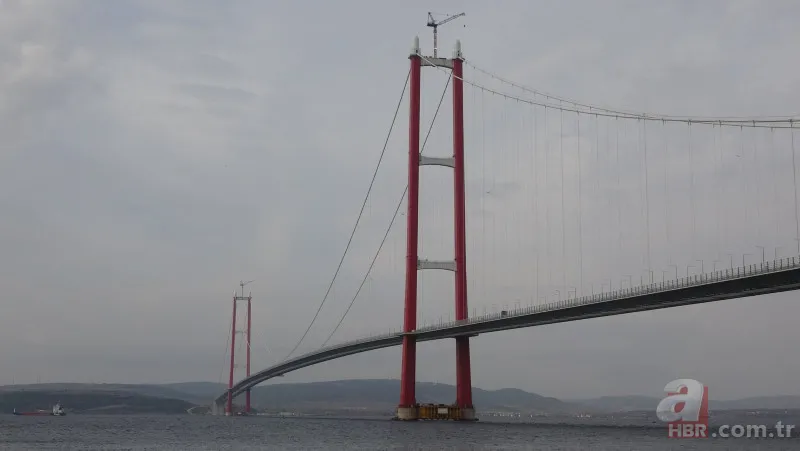 1915 Çanakkale Köprüsü 'Dünyanın En Yüksek Kuleli Asma Köprüsü' oldu 8