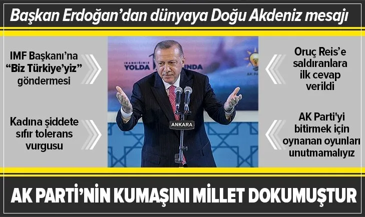 Son dakika: Başkan Erdoğan’dan AK Parti’nin 19. kuruluş yılı programında önemli açıklamalar