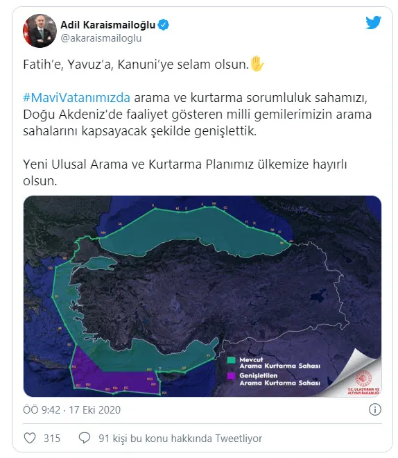 Son dakika: Bakan Karaismailoğlu duyurdu: Yeni Ulusal Arama ve Kurtarma Planımız ülkemize hayırlı olsun