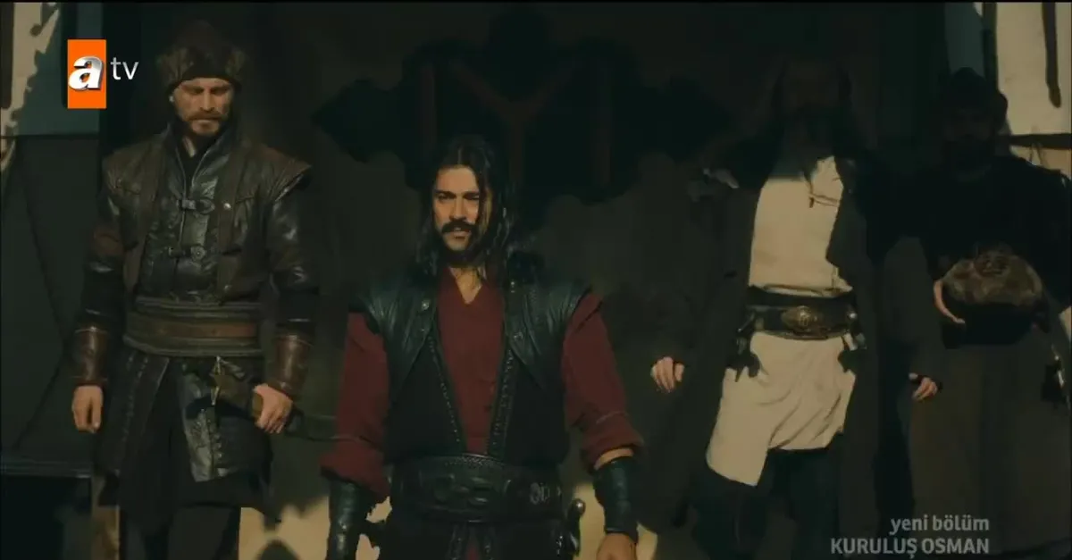 Kuruluş Osman dizisine damga vuran 'At kuyruğu bağlama' sahnesi