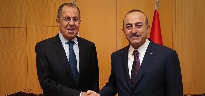 Bakan Çavuşoğlu, Sergey Lavrov ile görüştü